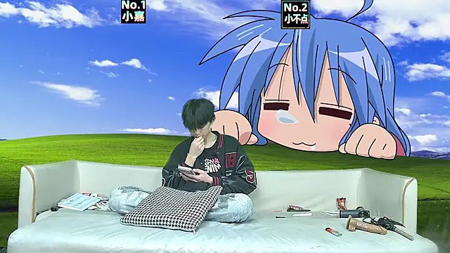 xiaohuangren01 online show from April 2, 1:53 pm