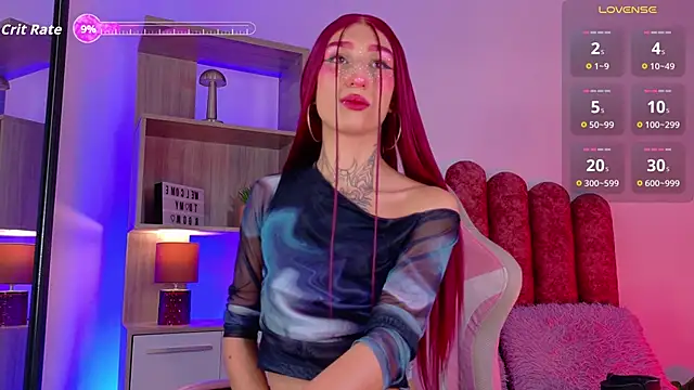 Snapshot of Eli-Bluee chatting on February 12, 2:34 pm Eli-Bluee online show from February 12, 2:34 pm