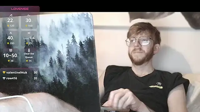 Snapshot of Gingerxl8 chatting on February 3, 10:59 pm Gingerxl8 online show from February 3, 10:59 pm