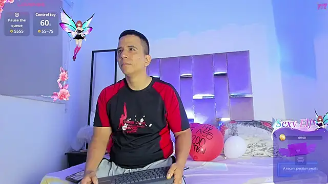 Snapshot of Mrpassion3 chatting on February 10, 12:53 pm Mrpassion3 online show from February 10, 12:53 pm