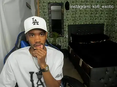 Snapshot of Kofi_exotic_2 chatting on February 3, 2:53 am Kofi exotic 2 online show from February 3, 2:53 am