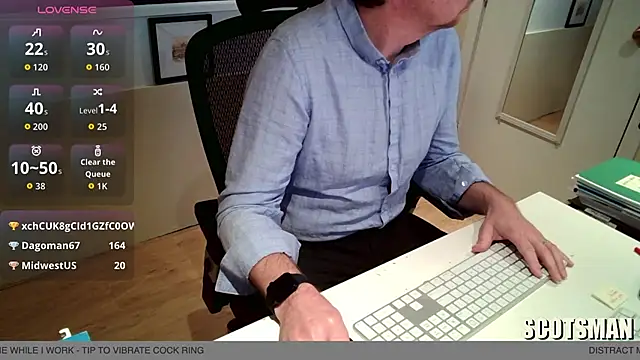 Scotsmanx online show from April 22, 2:07 pm