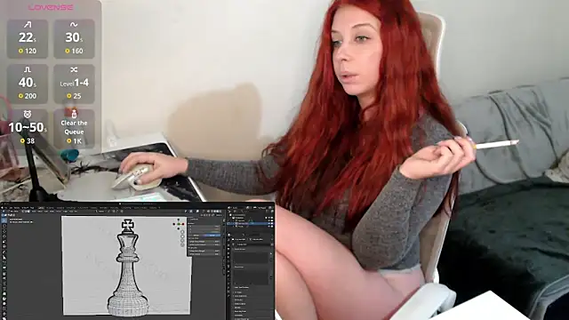 Snapshot of AustrianGirl99AtWork chatting on February 13, 12:06 am AustrianGirl99AtWork online show from February 13, 12:06 am