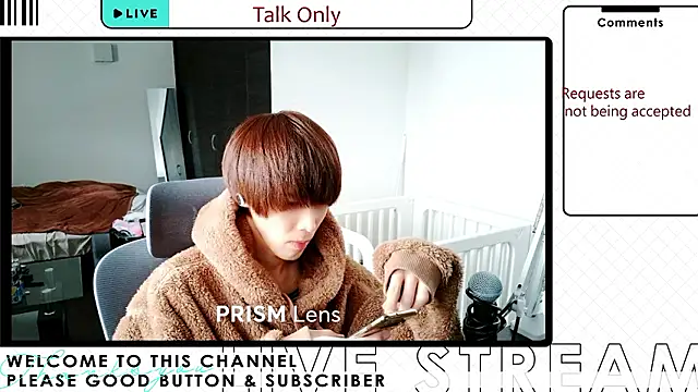 Snapshot of AG_0129 chatting on February 9, 6:06 am AG 0129 online show from February 9, 6:06 am