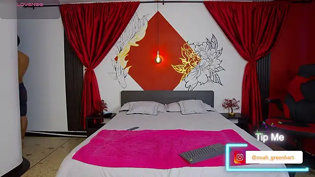 Snapshot of Noah_Greenhartt chatting on February 24, 8:07 pm Noah Greenhartt online show from February 24, 8:07 pm