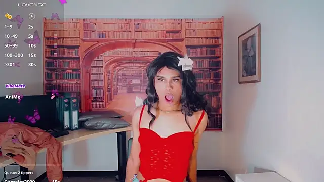 Snapshot of Gata_Salvaje__ chatting on February 14, 3:36 am Gata Salvaje online show from February 14, 3:36 am