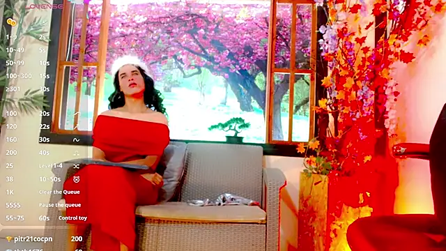 Snapshot of Gata_Salvaje__ chatting on February 20, 3:25 am Gata Salvaje online show from February 20, 3:25 am