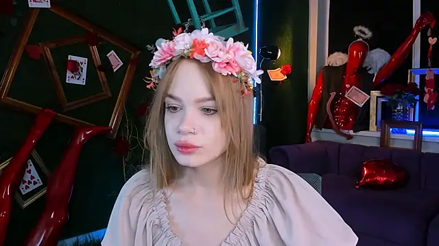 Snapshot of AmyNox chatting on February 27, 5:18 am AmyNox online show from February 27, 5:18 am