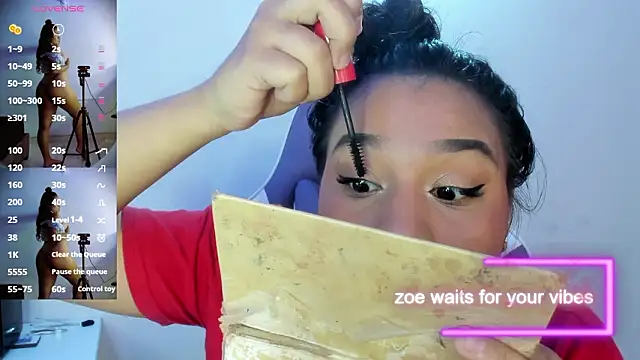 Snapshot of ZoeParcker chatting on February 25, 7:23 pm ZoeParcker online show from February 25, 7:23 pm