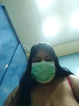 Snapshot of Pujajana5454 chatting on February 25, 8:57 am Pujajana5454 online show from February 25, 8:57 am