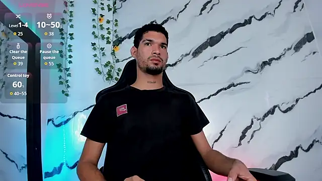 Snapshot of CarlosHotVibes chatting on February 25, 1:10 pm CarlosHotVibes online show from February 25, 1:10 pm