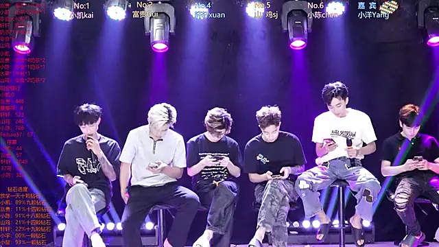 Snapshot of AOA-boy chatting on April 18, 5:33 am AOA-boy online show from April 18, 5:33 am