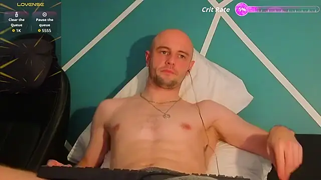 Snapshot of BaldySins chatting on March 1, 1:35 pm BaldySins online show from March 1, 1:35 pm