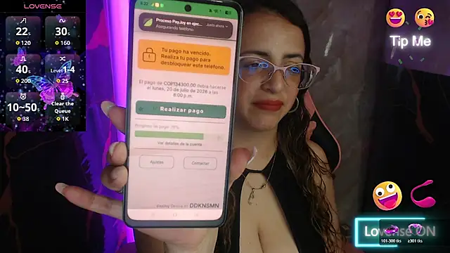 EvoniLatina online show from July 27, 11:23 pm