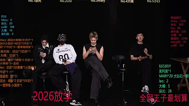 LookingBoy-001 online show from April 7, 9:32 am
