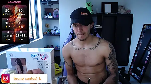 Bruno santos1 online show from June 12, 10:08 pm
