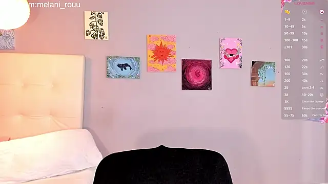 Snapshot of Melaniaa_Roussee chatting on April 14, 2:28 am Melaniaa Roussee online show from April 14, 2:28 am