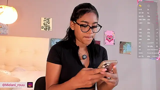 Snapshot of Melaniaa_Roussee chatting on May 22, 2:30 am Melaniaa Roussee online show from May 22, 2:30 am