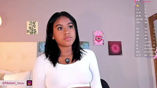 Snapshot of Melaniaa_Roussee chatting on May 25, 2:39 am Melaniaa Roussee online show from May 25, 2:39 am