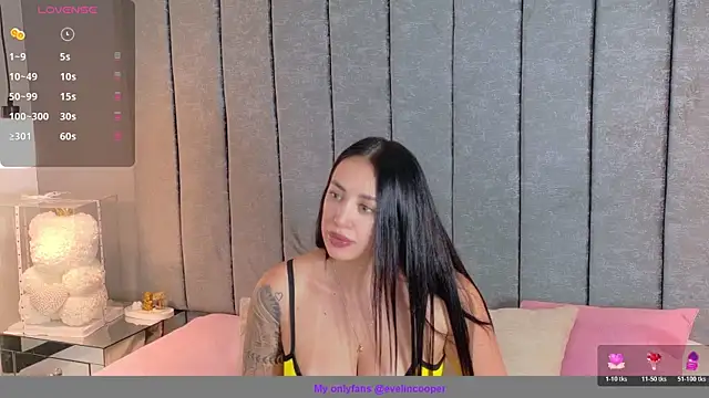  evelin cooper online show from April 21, 10:01 pm
