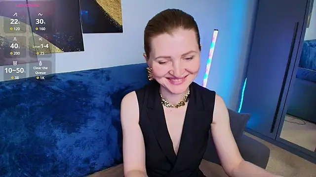 Liza  Evans online show from July 22, 2:03 am