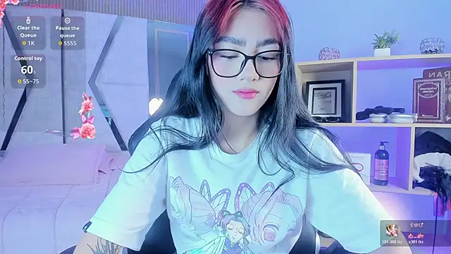 Snapshot of Nezukoo_1 chatting on June 19, 9:18 pm Nezukoo 1 online show from June 19, 9:18 pm
