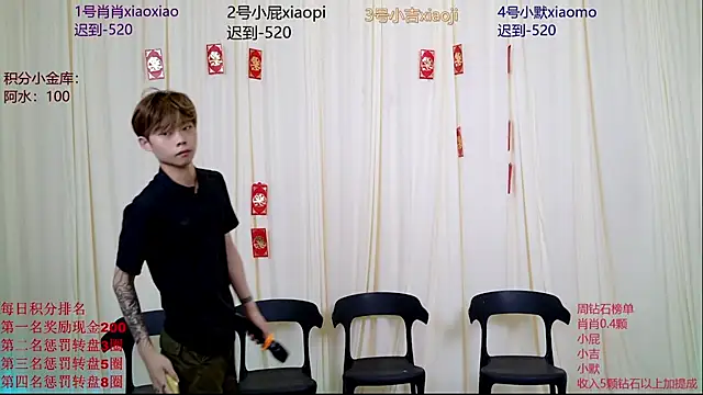 Snapshot of DLBOYS-001 chatting on May 30, 7:38 am DLBOYS-001 online show from May 30, 7:38 am