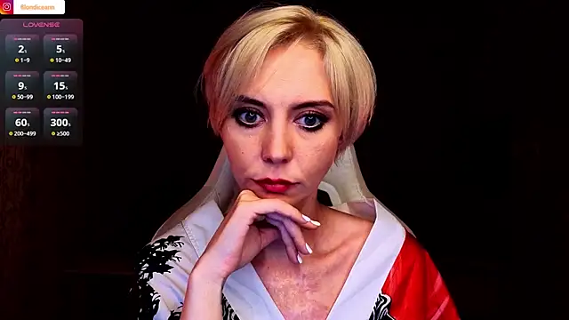 Snapshot of Blondice_ann chatting on July 9, 8:35 pm Blondice ann online show from July 9, 8:35 pm