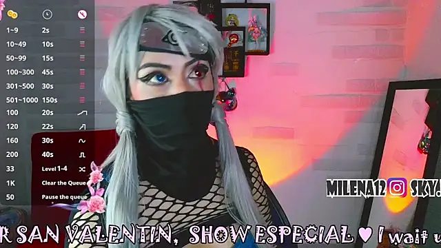 Snapshot of sky_girl1 chatting on February 8, 1:44 pm sky girl1 online show from February 8, 1:44 pm
