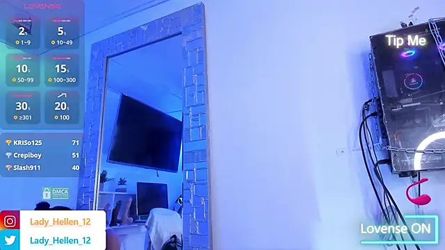 LADY HELLEN online show from March 4, 7:11 pm