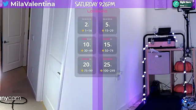 MilaValentina online show from February 9, 2:28 am