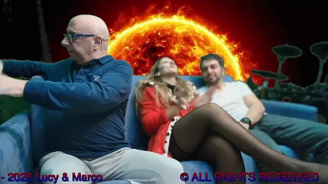 Lucy and Marco online show from February 3, 8:47 pm