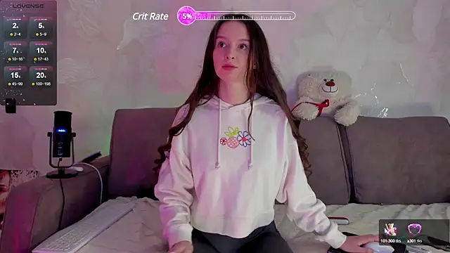 Snapshot of Miss_Sun_Shine chatting on February 17, 8:09 am Miss Sun Shine online show from February 17, 8:09 am