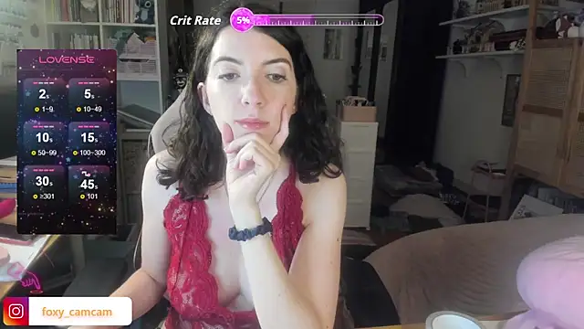Foxy c online show from May 26, 8:27 pm