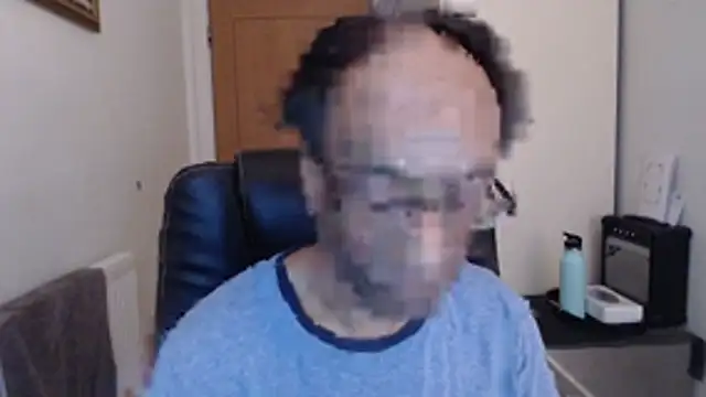 Snapshot of rauncher1 chatting on April 2, 8:45 am rauncher1 online show from April 2, 8:45 am