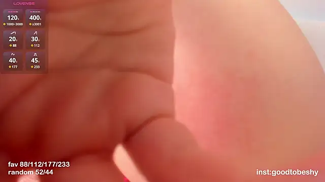 goodtobeshy online show from February 27, 10:59 am