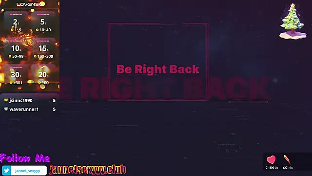 JannetPie online show from January 4, 9:09 pm