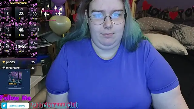 JannetPie online show from February 16, 4:32 pm