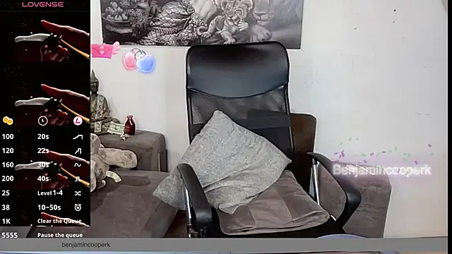 BenjaminCooperk online show from September 15, 5:07 am