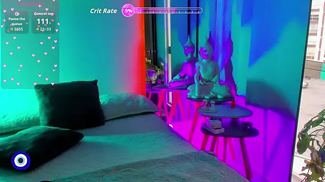 Angel Peach online show from March 12, 1:28 pm