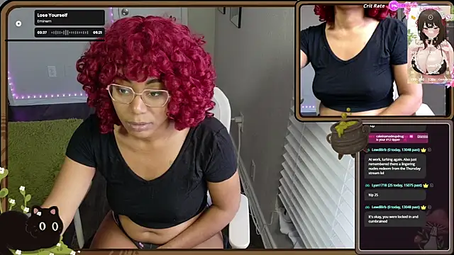 Snapshot of Cheybaaee chatting on February 22, 6:17 pm Cheybaaee online show from February 22, 6:17 pm