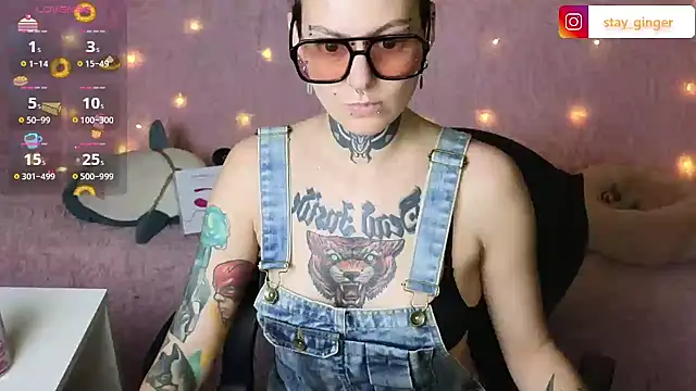 Ginger Stay online show from January 29, 9:39 pm