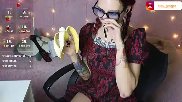 Ginger Stay online show from February 4, 6:49 pm