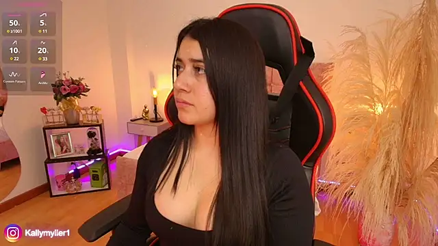 Snapshot of KallyMyller1 chatting on January 8, 7:13 pm KallyMyller1 online show from January 8, 7:13 pm