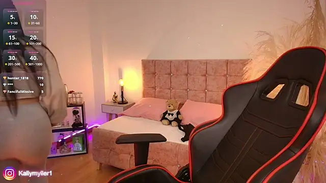 Snapshot of KallyMyller1 chatting on January 17, 10:45 pm KallyMyller1 online show from January 17, 10:45 pm