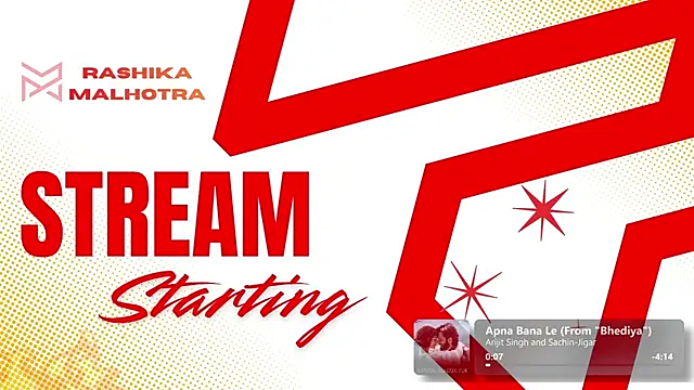 rashika malhotra online show from April 27, 6:39 pm