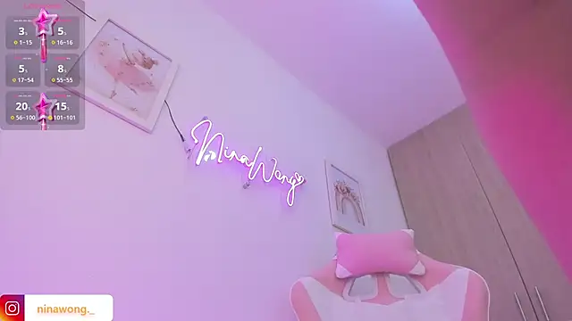 NinaWong online show from November 7, 9:59 pm