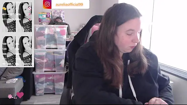 AureliaWinter online show from February 20, 9:21 am