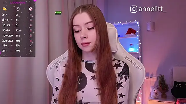 Snapshot of Annelitt chatting on December 26, 6:12 pm Annelitt online show from December 26, 6:12 pm