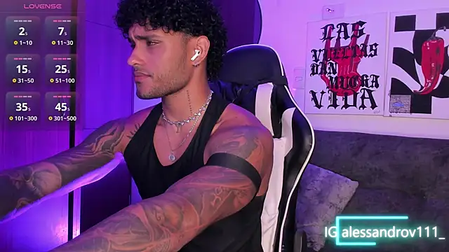 Alessandro Vanni online show from April 9, 1:16 am